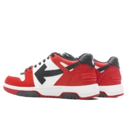 Out Of Office Calf Leather - Red/Black 8 Out Of Office Calf Leather - Red/Black -Feature Clothing Off White c o Virgil Abloh Out Of Office Calf Leather Red Black OMIA189S23LEA0012510 04 23 23 Feature KN 5