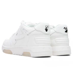 Out Of Office Calf Leather - White/No Color -Feature Clothing Off White c o Virgil Abloh Out Of Office Calf Leather White No Color OMIA189C99LEA0010100 07 06 22 Feature JP 5
