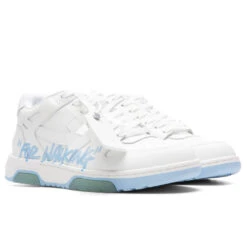 Out Of Office "For Walking" - White/Light Blue -Feature Clothing Off White c o Virgil Abloh Out of Office For Walking White Light Blue OMIA189C99LEA0050140 04 11 23 Feature VR 7