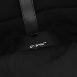 Quote Nylon Backpack - Black/White -Feature Clothing Off White c o Virgil Abloh Quote Nylon Backpack Black White OMNB003F22FAB0041001 03 20 23 feature05
