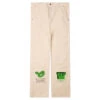 Vars Hammer Denim Flare Carpe - White/Green