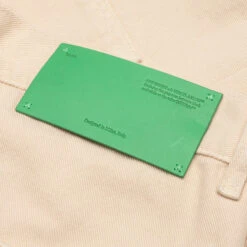Vars Hammer Denim Flare Carpe - White/Green 13 Vars Hammer Denim Flare Carpe - White/Green -Feature Clothing Off White c o Virgil Abloh Vars Hammer Denim Flare Carpe White Green OMYA161S23DEN0020170 05 01 23 Feature KN 7