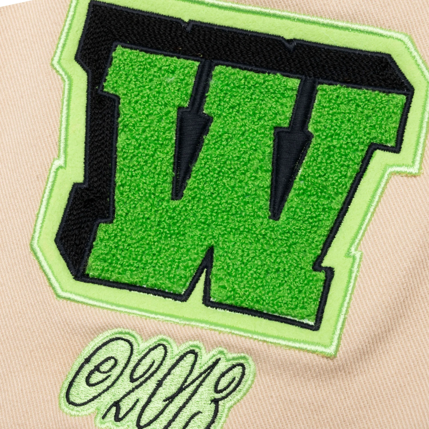 Vars Hammer Denim Flare Carpe - White/Green 7 Vars Hammer Denim Flare Carpe - White/Green - Image 5