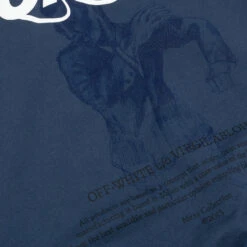 Mirko First Over Hoodie - Dark Blue/White 10 Mirko First Over Hoodie - Dark Blue/White -Feature Clothing Off White co Virgil Abloh Mirko First Over Hoodie Dark Blue White OMBB037F20FLE0074901 10 30 2020 01 2