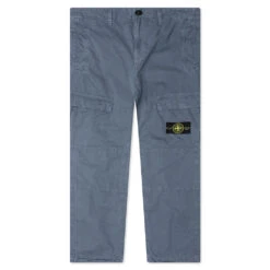 Stone Island Old Treatment Comfort Fit Cargo Pants - Dark Blue