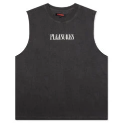 Pleasures Onyx Sleeveless Shirt - Faded Black