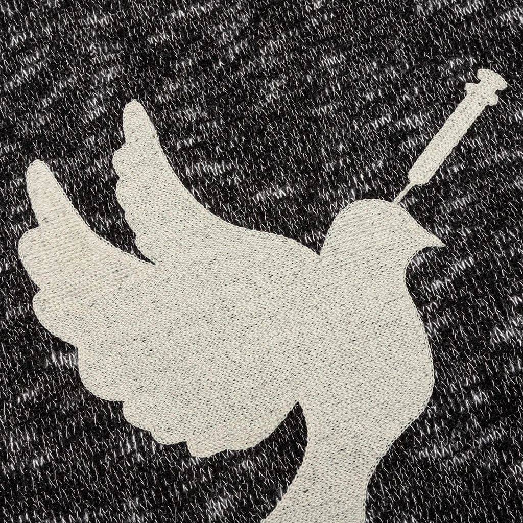 Pleasures Carnivore Cardigan - Black 6 Pleasures Carnivore Cardigan - Black - Image 4