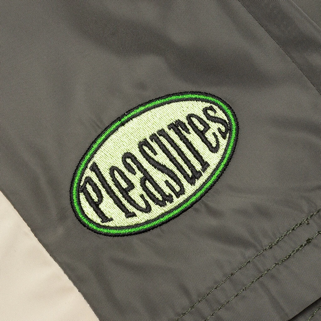 Pleasures Storm Nylon Active Short - Olive 5 Pleasures Storm Nylon Active Short - Olive - Image 3