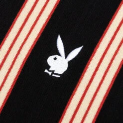 PLEASURES X Playboy Club Woven Cardigan Sweater - Black -Feature Clothing PLEASURES x Playboy Club Woven Cardigan Sweater Black P21PB004 BLACK 03 04 2022 01 4