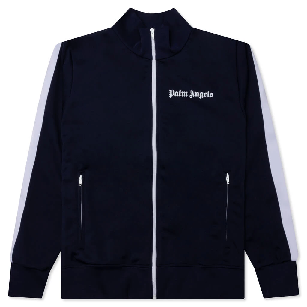 Palm Angels Classic Track Jacket - Navy Blue 3 Palm Angels Classic Track Jacket - Navy Blue