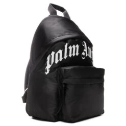 Palm Angels Curved Logo Backpack - Black/White 8 Palm Angels Curved Logo Backpack - Black/White -Feature Clothing Palm Angels Curved Logo Backpack Black White PMNB012C99FAB0011001 02 24 2022 01 3