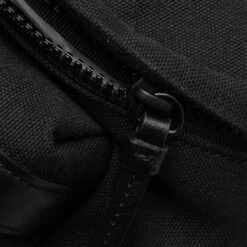 Palm Angels Classic Logo Fannypack - Black/White -Feature Clothing Palm Angels Curved Logo Fannypack Black White PMNO004C99FAB0011001 05 15 22 Feature 5