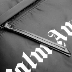 Palm Angels Nylon Backpack - Black/White 11 Palm Angels Nylon Backpack - Black/White -Feature Clothing Palm Angels Nylon Backpack Black White PMNB012F22LEA001 1001 11 14 22 Feature VR 8