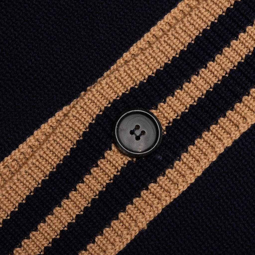 Palm Angels PA Bear Cardigan - Black/Brown 7 Palm Angels PA Bear Cardigan - Black/Brown - Image 5