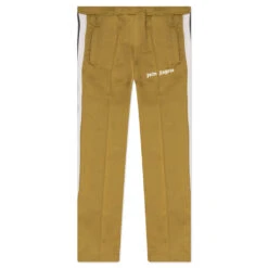 Palm Angels New Slim Track Pants - Bronze/Off White