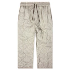 Dries Van Noten Pleaded Padded Pants - Sand