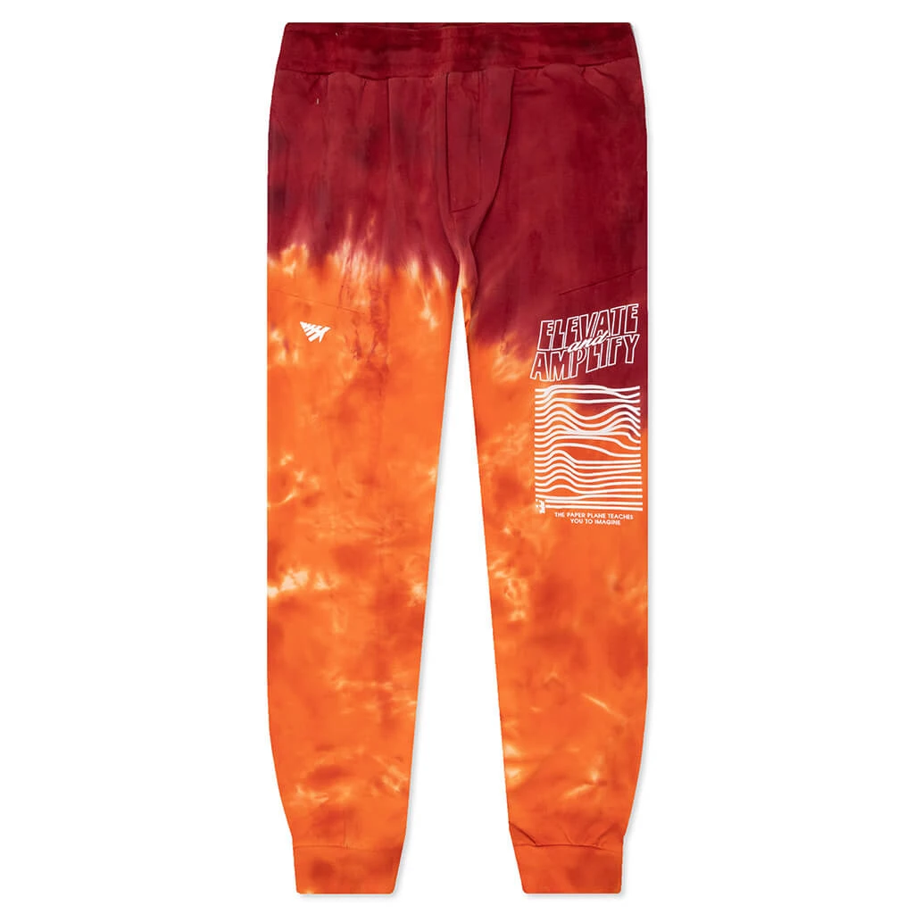 Ride Or Dye French Terry Jogger - Sunset 3 Ride Or Dye French Terry Jogger - Sunset