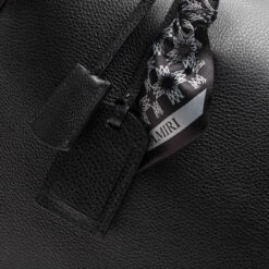 Amiri Pebbled Leather Weekender Bag - Black 8 Amiri Pebbled Leather Weekender Bag - Black -Feature Clothing Pebbled Leather Weekender Bag Black AMBGTH1007 001 03 09 25 Feature VR 6