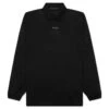 Pique L/S Polo - Black
