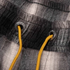 Rhude Plaid Logo Short - Black/Grey -Feature Clothing Plaid Logo Short Black Grey RHPF24SH01604 0486 01 02 25 Feature KN 6