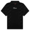 Pleasures Planets Polo - Black -Feature Clothing Planets Polo Black P25SU014 BLACK 06 30 25 Feature JA 5