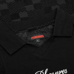 Pleasures Planets Polo - Black 9 Pleasures Planets Polo - Black -Feature Clothing Planets Polo Black P25SU014 BLACK 06 30 25 Feature JA 8