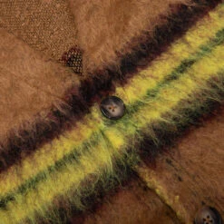 Pleasures Fortune Cardigan - Yellow 9 Pleasures Fortune Cardigan - Yellow -Feature Clothing Pleasures Fortune Cardigan Yellow P22F012 YELLOW 11 10 22 Feature VR 4