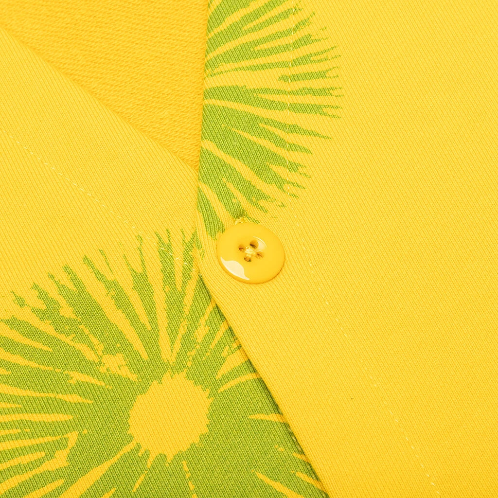 Pleasures Freeze Cardigan - Yellow 6 Pleasures Freeze Cardigan - Yellow - Image 4