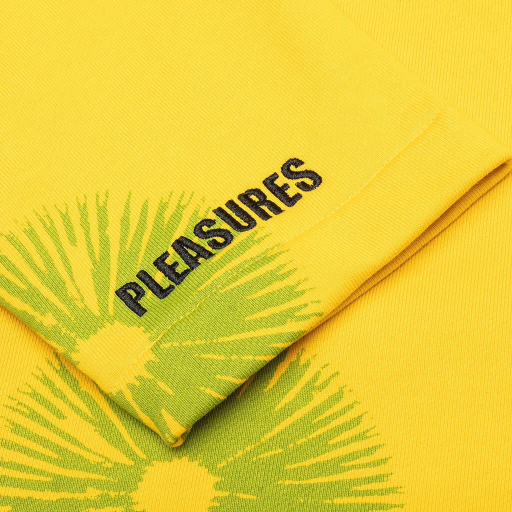 Pleasures Freeze Cardigan - Yellow 5 Pleasures Freeze Cardigan - Yellow - Image 3