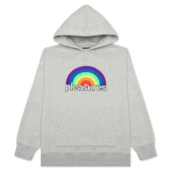 Pleasures Good Time Hoodie - Heather Grey