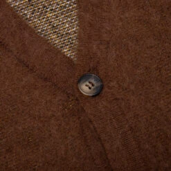 Pleasures Juicy Cardigan - Brown -Feature Clothing Pleasures Juicy Cardigan Brown P22F014 BROWN 11 10 22 Feature VR 6