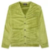 Pleasures Snorkel Cardigan - Green -Feature Clothing Pleasures Snorkel Cardigan Green P23SP010 GREEN 04 28 23 Feature JP MG