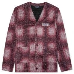 Pleasures Spray Cardigan - Red