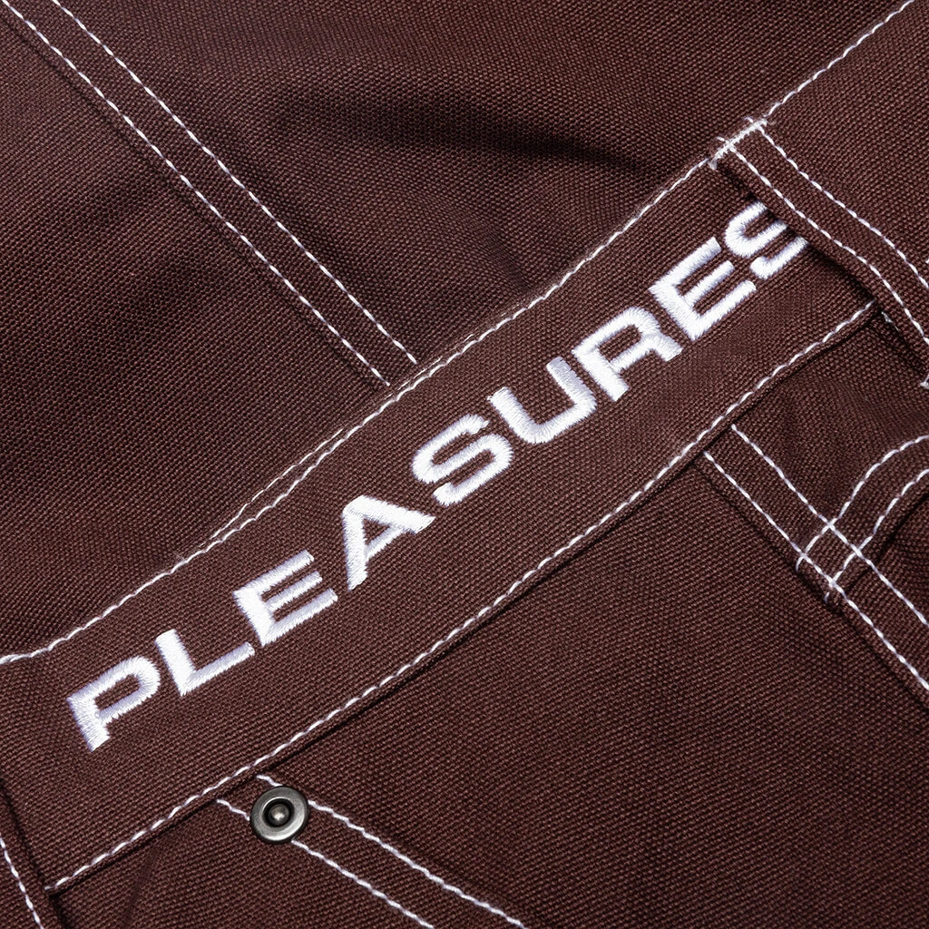 Pleasures Ultra Utility Pant - Brown 5 Pleasures Ultra Utility Pant - Brown - Image 3