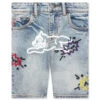 Kids Pow Jean Shorts - Blue Chocolate 1 Kids Pow Jean Shorts - Blue Chocolate -Feature Clothing Pow Jean Shorts Blue Chocolate 443 3100 23 06 13 24 Feature KN