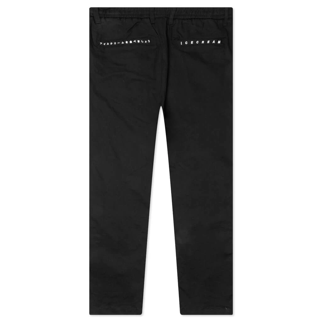 Strawberry Fit Prep Pants - Black 4 Strawberry Fit Prep Pants - Black - Image 2