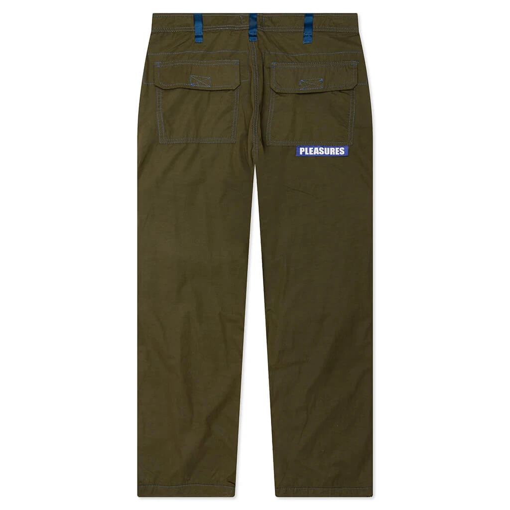 Pleasures Public Utility Pants - Olive 4 Pleasures Public Utility Pants - Olive - Image 2
