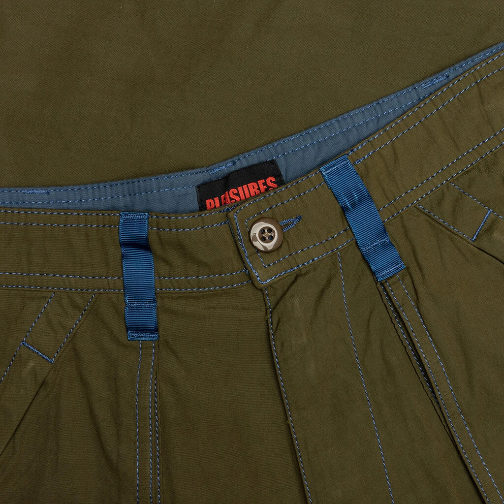 Pleasures Public Utility Pants - Olive 5 Pleasures Public Utility Pants - Olive - Image 3