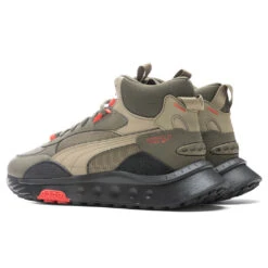 Puma Wild Rider Mid WS - Covert Green/Grape Leaf -Feature Clothing Puma Wild Rider Mid WS Covert Green Grape Leaf 381598 03 3