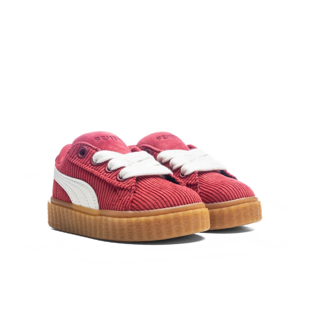 Puma X Fenty Creeper Phatty Corduroy (TD) - Club Red/Warm White/Gum 4 Puma X Fenty Creeper Phatty Corduroy (TD) - Club Red/Warm White/Gum - Image 2
