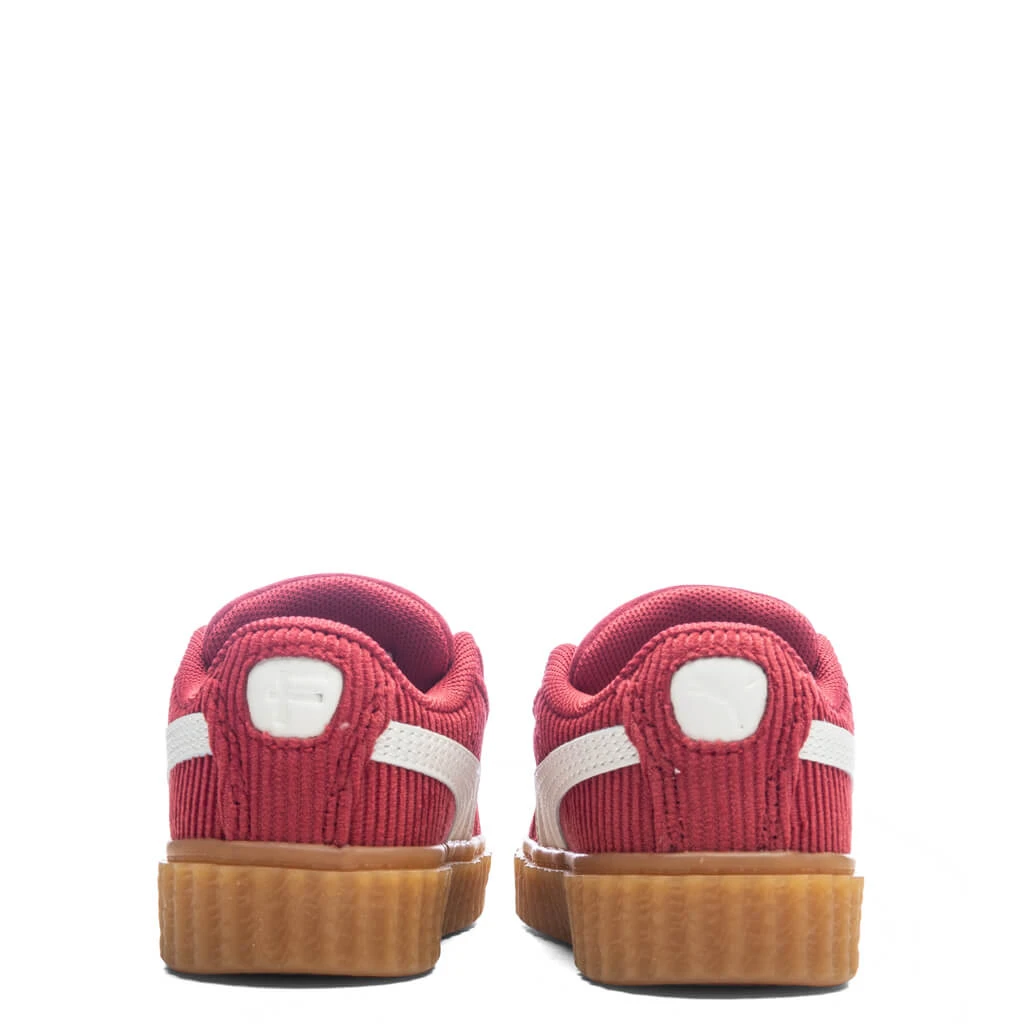 Puma X Fenty Creeper Phatty Corduroy (TD) - Club Red/Warm White/Gum 6 Puma X Fenty Creeper Phatty Corduroy (TD) - Club Red/Warm White/Gum - Image 4