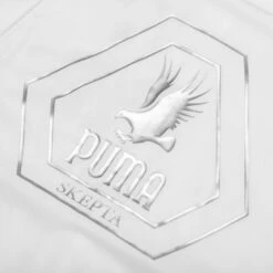 Puma X Skepta CLRT Jacket - White 9 Puma X Skepta CLRT Jacket - White -Feature Clothing Puma x Skepta CLRT Jacket White 633722 02 07 04 25 Feature KN 6 af3950f9 0eeb 47e5 9bc2 17d0faffdaad