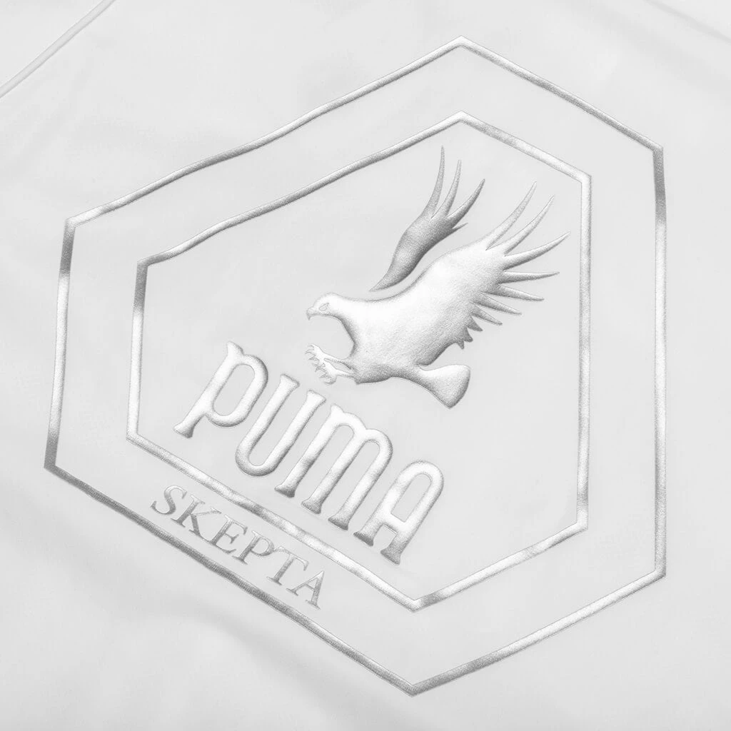 Puma X Skepta CLRT Jacket - White 5 Puma X Skepta CLRT Jacket - White - Image 3