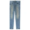 P001 - Worn Light Indigo Destroy -Feature Clothing Purple Denim P001 Worn Light Indigo Destroy P001 WLID122 12 22 2021 01