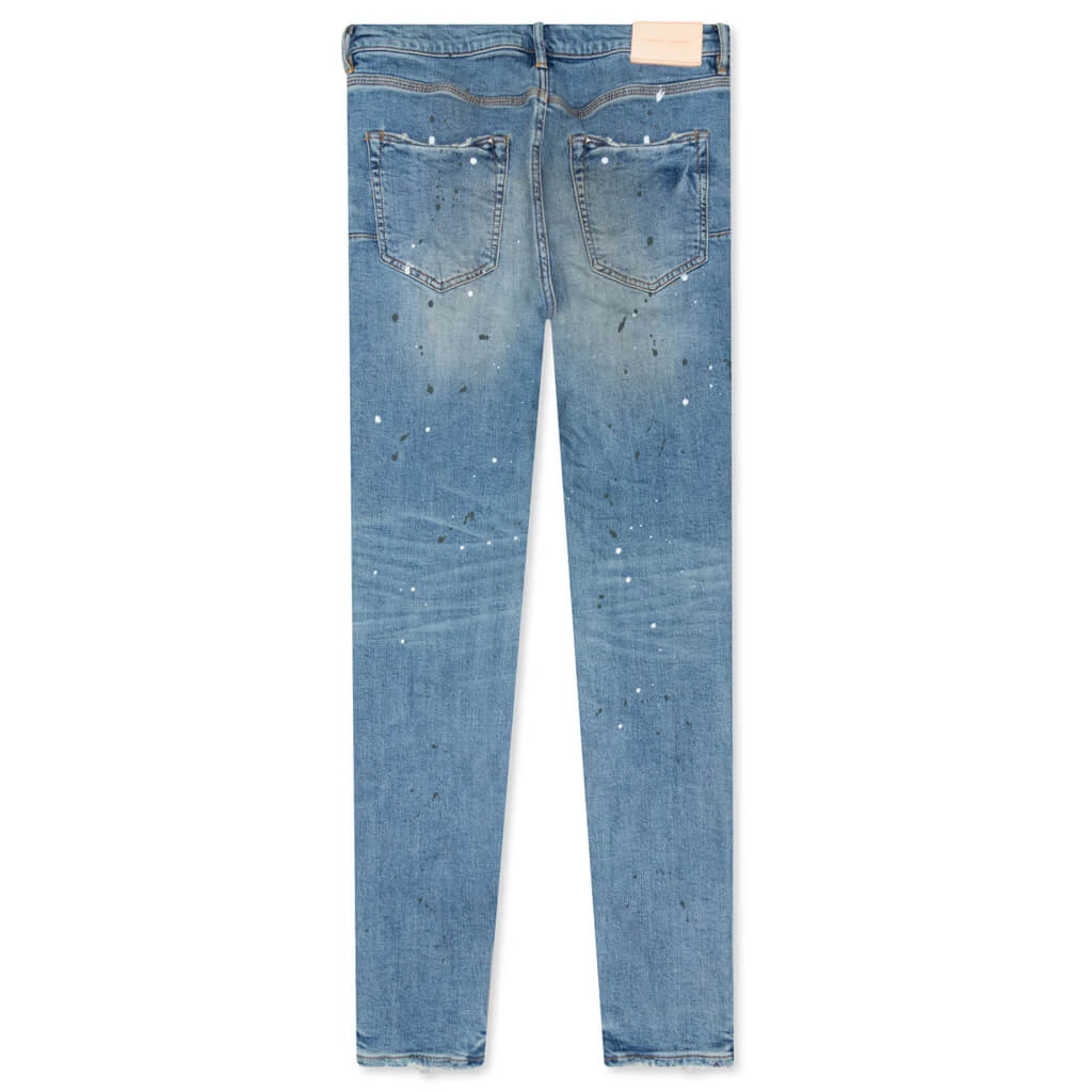 P001 - Worn Light Indigo Destroy 4 P001 - Worn Light Indigo Destroy - Image 2