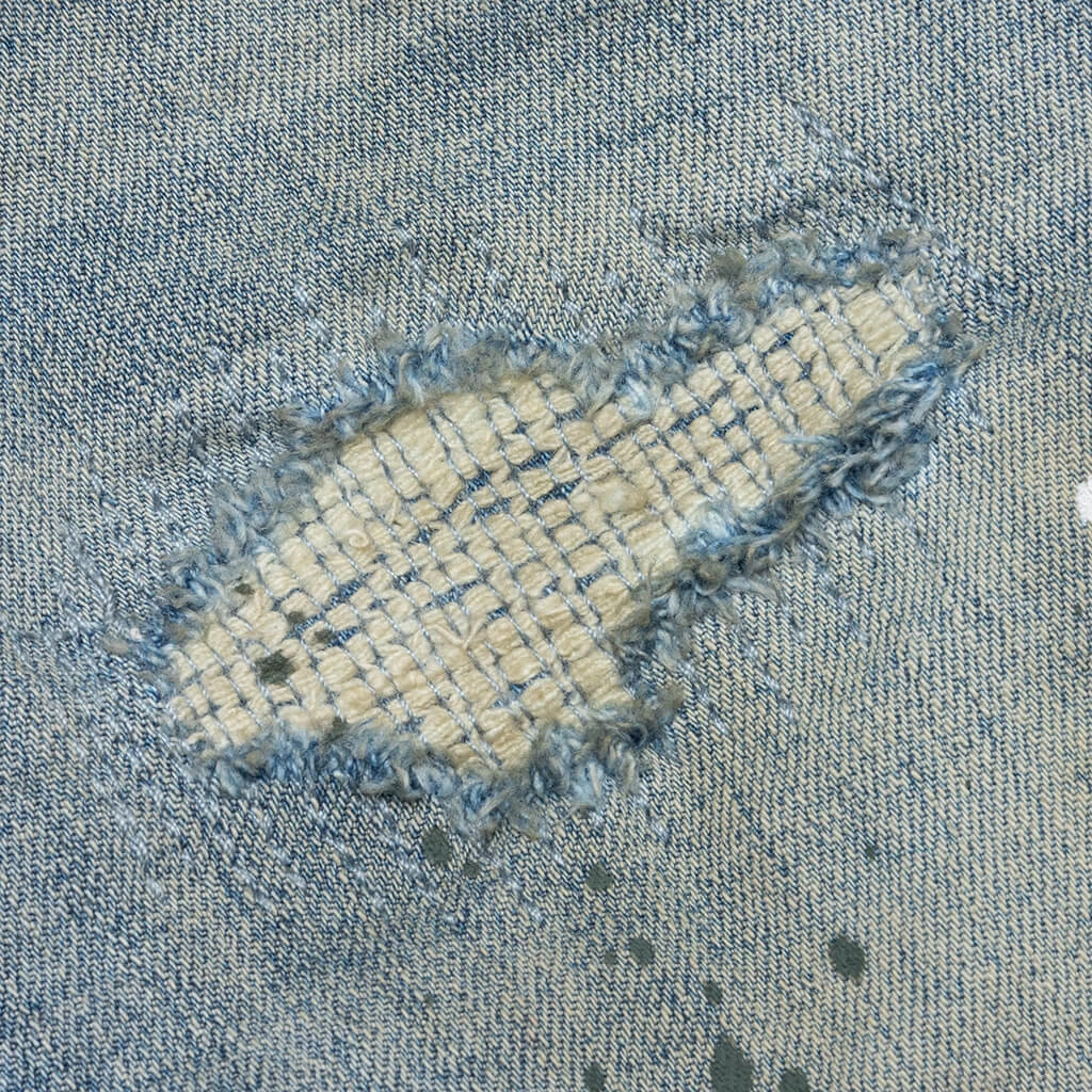 P001 - Worn Light Indigo Destroy 6 P001 - Worn Light Indigo Destroy - Image 4