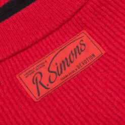 Raf Simons Big Ribbed Knit Cardigan With Fabric Lining - Red 13 Raf Simons Big Ribbed Knit Cardigan With Fabric Lining - Red -Feature Clothing Raf Simons Big Ribbed Knit Cardigan With Fabric Lining Red 212 844 50002 0030 12 11 2021 01 6