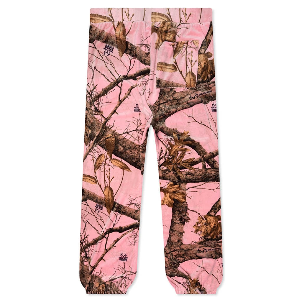 Pleasures X Juicy Couture Realtree Velour Track Pants - Pink Edge 4 Pleasures X Juicy Couture Realtree Velour Track Pants - Pink Edge - Image 2