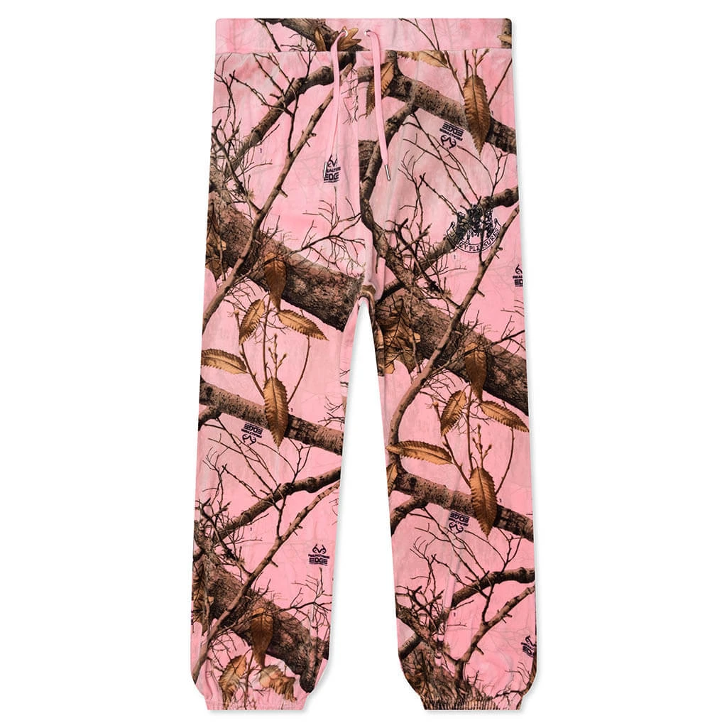 Pleasures X Juicy Couture Realtree Velour Track Pants - Pink Edge 3 Pleasures X Juicy Couture Realtree Velour Track Pants - Pink Edge