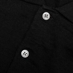 Comme Des Garçons Play Red Emblem S/S Polo Neck - Black 9 Comme Des Garçons Play Red Emblem S/S Polo Neck - Black -Feature Clothing Red Emblem S S Polo Neck Black AX N094 051 1 02 06 25 Feature JP 5